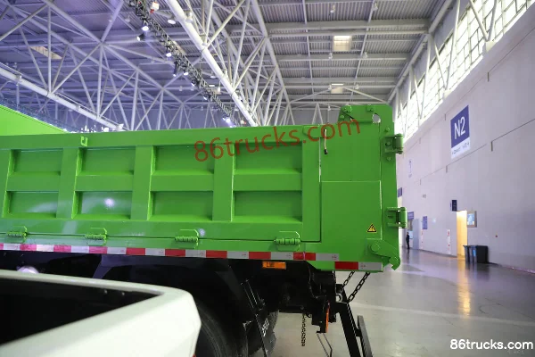 Yuejin Big Qilin 4.2L diesel 200hp 4X2(6 wheels) Fast Gear 8-speed 4.2m dump truck Body (2) | 86Trucks