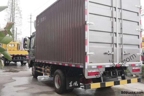 DongfengK6 2.5L diesel 185 ch 4X2(6 roues) Fast Gear 8 vitesses 4,17 m cabine simple, camion léger à ridelles Carrosserie (2) | 86Trucks