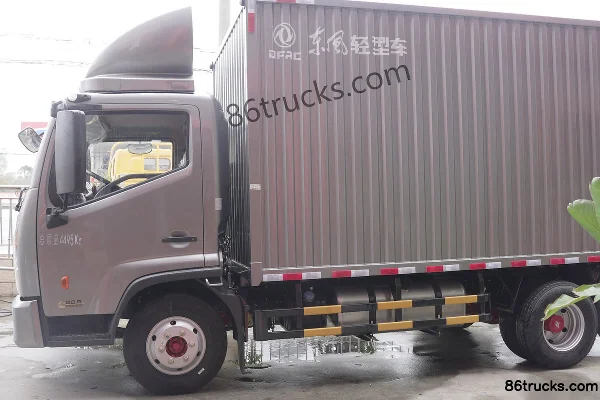 DongfengK6 2.5L diesel 185 ch 4X2(6 roues) Fast Gear 8 vitesses 4,17 m cabine simple, camion léger à ridelles Carrosserie (1) | 86Trucks