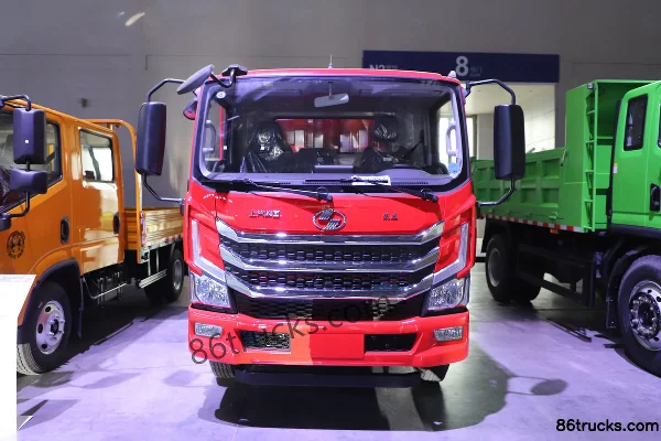 Yuejin Qilin H3 2.5L Diesel 180 hp 4X2(6 wheels) Fast Gear 10-speed 3.15m Single Row Dump Truck Exterior (2) | 86Trucks