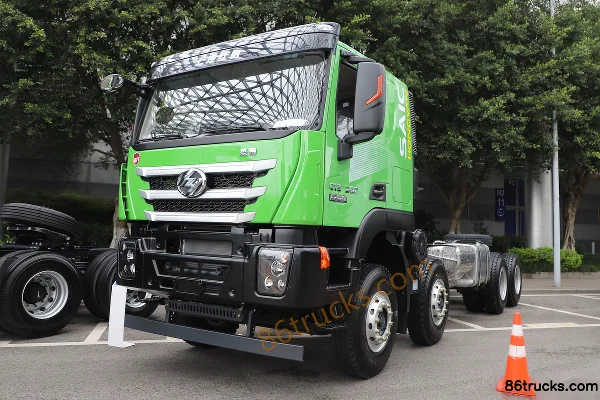 SAIC Hongyan Genlyon C6 440 hp 8X4(12 wheels) 7.8m Dump Truck (High Roof) (China VI) Exterior (3) | 86Trucks