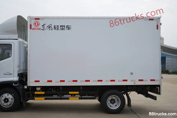 Dongfeng K6E Air Brake 4.11m Single Row Pure Electric Van Light Truck CATL 120.27kWh 4X2(6 wheels) Body (1) | 86Trucks