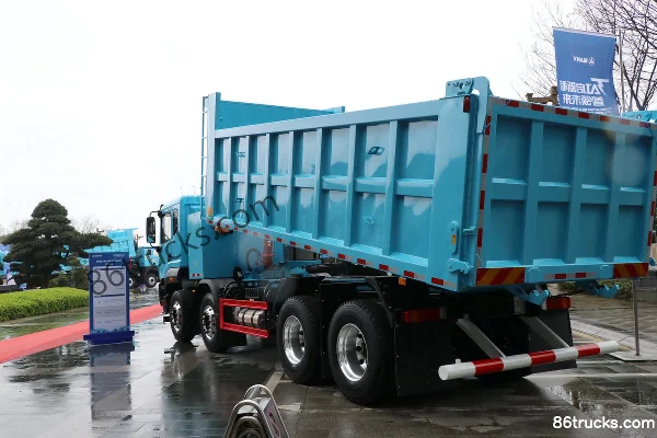 SANY 26 Model TAI 5 Lightweight 422 8X4(12 wheels) 6.5m pure electric dump truck CATL 262kWh Body (2) | 86Trucks