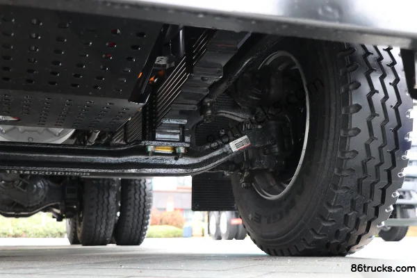 SANY380 6X4(10 wheels) 6.5m Half Row Plug-in Hybrid Dump Truck FinDreams 17.3kWh Chassis (3) | 86Trucks