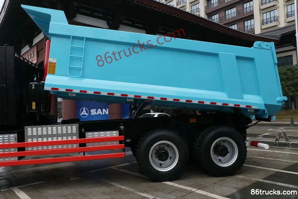 SANY 6X4(10 wheels) 6.5m Single Row Extended Range Hybrid Dump Truck 400kWh Body (1) | 86Trucks