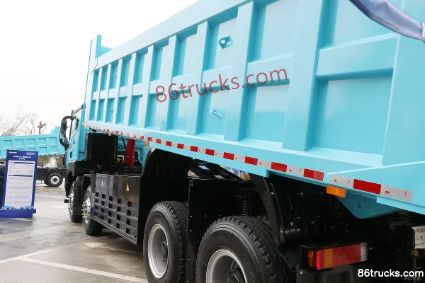SANY 26 TAI 7 Heavy-Duty 428 8X4(12 wheels) Flat Top 8m Crew Cab Pure Electric Dump Truck CATL 600kWh Body (2) | 86Trucks