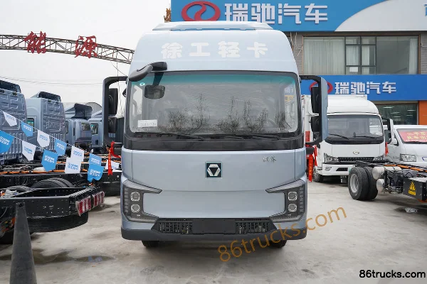 XCMG Hanjie high roof air brake 4.4m single-row pure electric box truck CALB 133.94kWh 4X2(6 wheels) Exterior (2) | 86Trucks