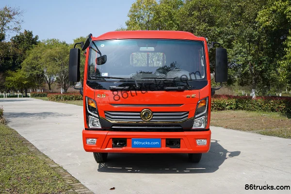 Dongfeng K6 2.5L Diesel 180hp 4X2(6 wheels) Fast Gear 6-speed Wide Body Air Brake 4.17m Single Row Flatbed Light Truck Exterior (2) | 86Truc