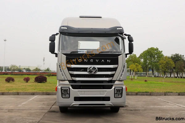 SAIC Hongyan Genlyon Diesel 480 hp 6X4(10 wheels) AMT Automatic Tractor Truck (Export Model) Exterior (2) | 86Trucks
