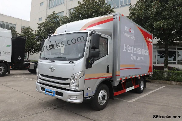 Yuejin Transcend C300 6-speed single-row van light truck (mobile service station) 4X2(6 wheels) Exterior (3) | 86Trucks