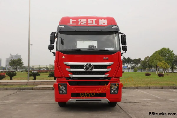 SAIC Hongyan Genlyon C6 Composite Edition 500hp 6X4(10 wheels) LNG Tractor Truck Exterior (2) | 86Trucks
