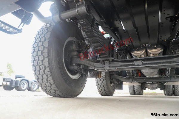 SAIC Hongyan Genlyon Heavy Duty 8X4(12 wheels) 8.8m Pure Electric Dump Truck CATL 600kWh Chassis (2) | 86Trucks