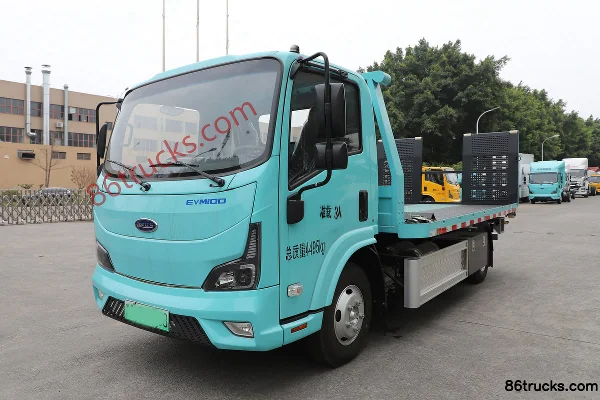 Qingling Isuzu EVM100 4X2(6 wheels) Electric Wrecker CATL 100.46kWh Exterior (3) | 86Trucks