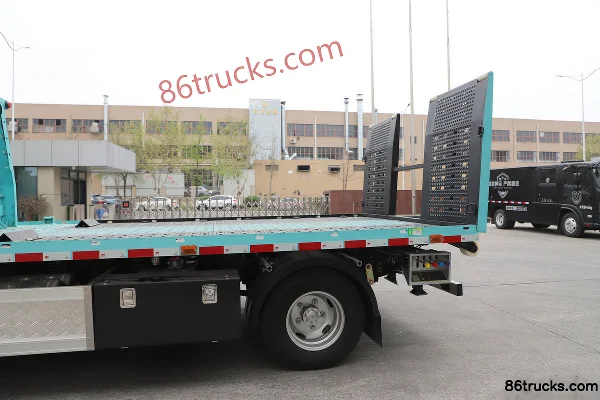 Qingling Isuzu EVM100 4X2(6 wheels) Electric Wrecker CATL 100.46kWh Body (2) | 86Trucks