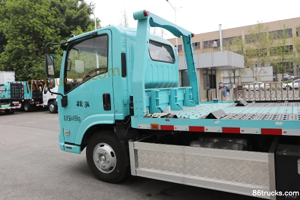 Qingling Isuzu EVM100 4X2(6 wheels) Electric Wrecker CATL 100.46kWh Body (1) | 86Trucks