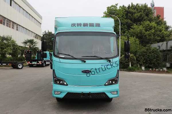 Isuzu EVM100 Air Brake 4.13m Single Row Pure Electric Van Light Truck CATL 120.27kWh 4X2(6 wheels) Exterior (2) | 86Trucks