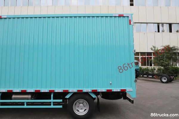 Isuzu EVM100 Air Brake 4.13m Single Row Pure Electric Van Light Truck CATL 120.27kWh 4X2(6 wheels) Body (2) | 86Trucks