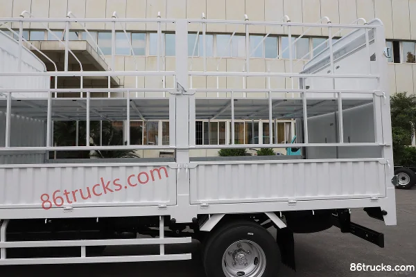 Qingling Isuzu 100P 98 ch 4X2(6 roues) 3,6 m camion à ridelles simple cabine Carrosserie (3) | 86Trucks