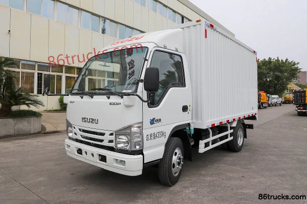 Isuzu Isuzu 100P 130hp 4X2(6 wheels) 3.142m Single Row Van Light Truck Exterior (3) | 86Trucks