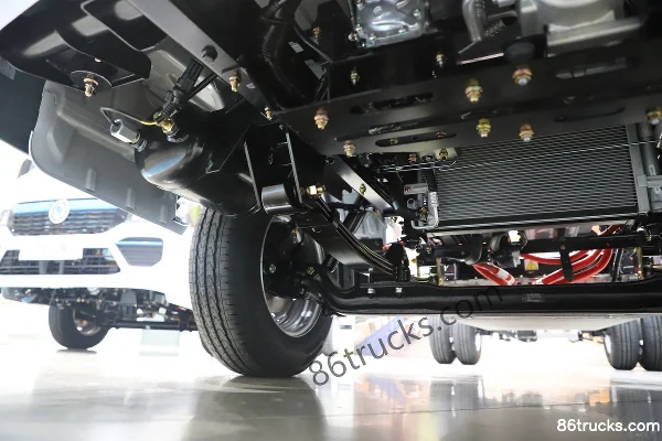 Dongfeng T9E Hydraulic Brake 4.005m Single Row Pure Electric Panel Micro Truck CATL 63.75kWh 4X2(6 wheels) Chassis (1) | 86Trucks
