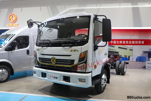 Dongfeng K6E 4.11m Single Row Electric Van CATL 140.41kWh 4X2(6 wheels) Exterior (3) | 86Trucks