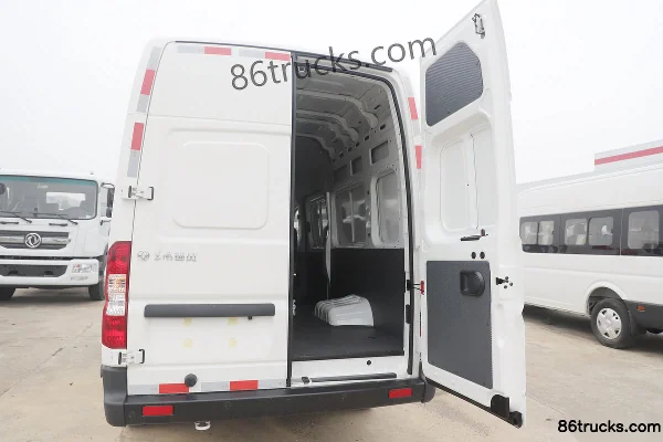 Dongfeng Yufeng V9+ 2026 Model 2.3T Diesel 163hp 3-Seat Long Wheelbase High Roof Panel Van Cargo Box (1) | 86Trucks
