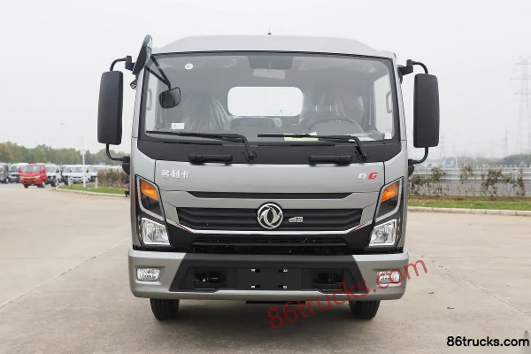 Dongfeng Duolika D6-N Ruineng Edition 163hp 4X2(6 wheels) 4.13m single row flatbed light truck (China VI) Exterior (2) | 86Trucks
