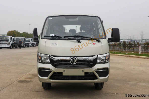 Dongfeng T5 1.6L 122hp 4X2(6 wheels) Gasoline 2.835m Double Row Side Panel Mini Truck Exterior (2) | 86Trucks