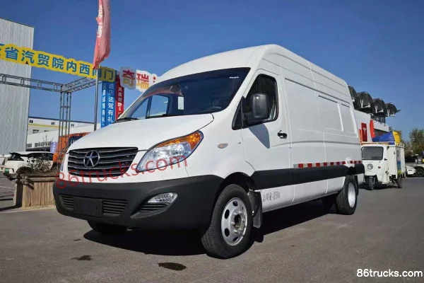 JAC 5 Series Classic 2.0T Diesel 129hp 3-Seat High Roof Long Wheelbase Panel Van Exterior (2) | 86Trucks
