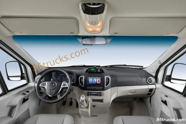 JAC 5 Series Classic 2.0T Diesel 129hp 3-Seat High Roof Long Wheelbase Panel Van Cab (1) | 86Trucks