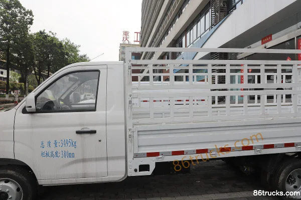 Ruichi ED71S Pioneer Type 3.802m Single Row Pure Electric Cargo Micro Truck CALB 56.67kWh 4X2(6 wheels) Body (1) | 86Trucks