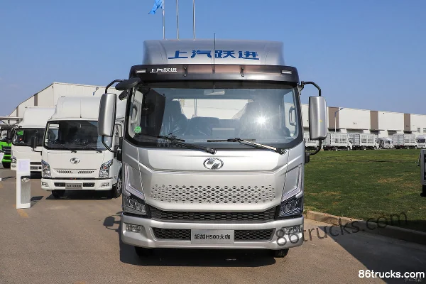 Yuejin Chaoyue H500 Daka 2.5L diesel 170hp 4X2(6 wheels) Fast Gear 8-speed air brake 4.2m single-row stake truck Exterior (2) | 86Trucks
