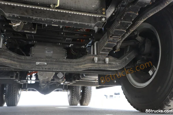 Yuejin Daqilin EH5 4X2(6 wheels) 4m Single Row Pure Electric Dump Truck CATL 140.95kWh Chassis (3) | 86Trucks