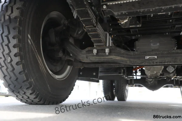 Yuejin Daqilin EH5 4X2(6 wheels) 4m Single Row Pure Electric Dump Truck CATL 140.95kWh Chassis (2) | 86Trucks