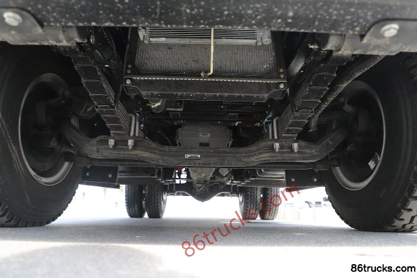 Yuejin Daqilin EH5 4X2(6 wheels) 4m Single Row Pure Electric Dump Truck CATL 140.95kWh Chassis (1) | 86Trucks