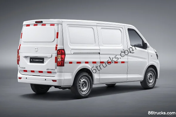 Ankai New Generation Changan Ruixing EM60 2026 Elite 2-Seat Rear Liftgate Pure Electric Panel Van Jinzhongzhao 50.715kWh Exterior (3) | 86Tr