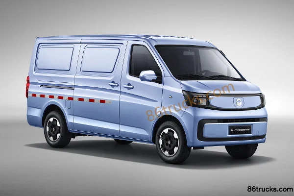 Ankai New Generation Changan Ruixing EM80 2026 Elite 2-Seat Liftgate Pure Electric Panel Van Golden Bell 50.715kWh Exter