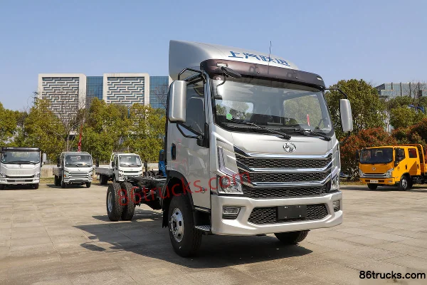 Yuejin Chaoyue H500 Dasheng 2.5L Diesel 180hp 4X2(6 wheels) Fast Gear 8-speed 4.17m single-row van light truck Exterior