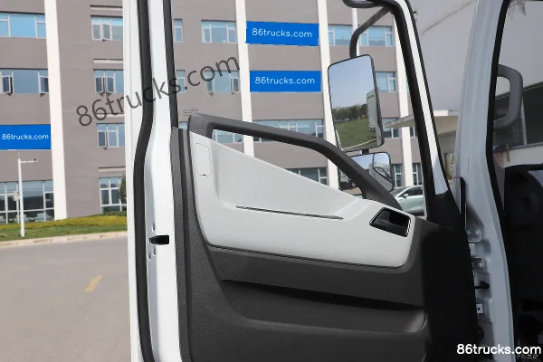 Yuejin Dana T1 Heavy-Duty Edition Air Brake 4.2m Single Row Pure Electric Stake Truck CATL 140.41kWh 4X2(6 wheels) Cab (3) | 86Trucks
