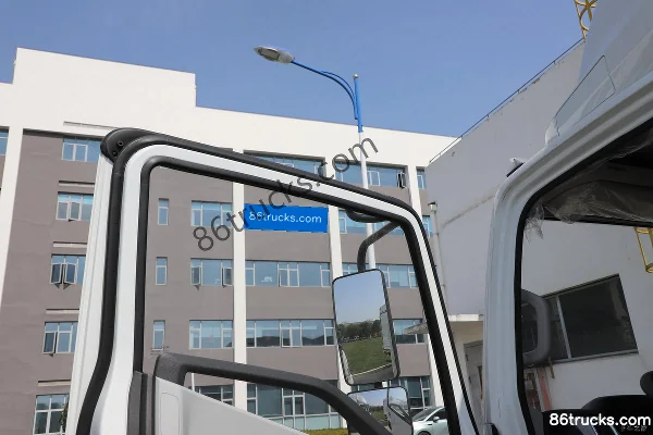Yuejin Dana T1 Heavy-Duty Edition Air Brake 4.2m Single Row Pure Electric Stake Truck CATL 140.41kWh 4X2(6 wheels) Cab (2) | 86Trucks