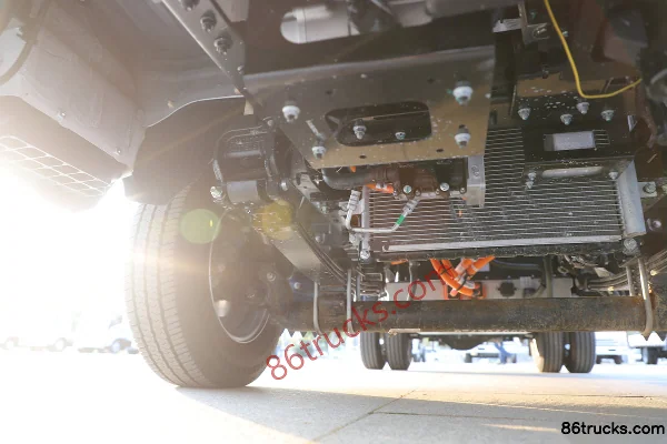 Yuejin Dana T3 3,8 m micro camion fourgon électrique pur simple cabine CATL 53,58 kWh 4X2(6 roues) Châssis (1) | 86Trucks