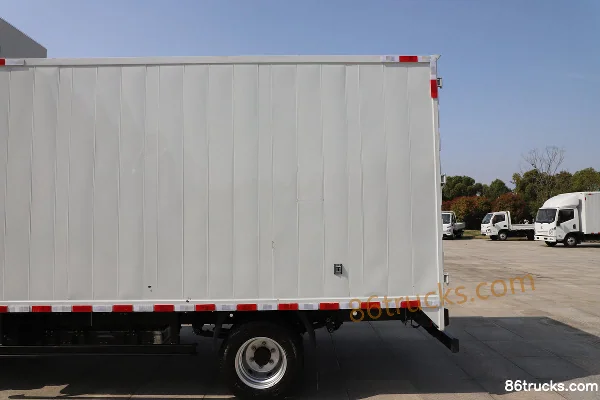 Yuejin Dana T3 3,8 m micro camion fourgon électrique pur simple cabine CATL 53,58 kWh 4X2(6 roues) Carrosserie (2) | 86Trucks