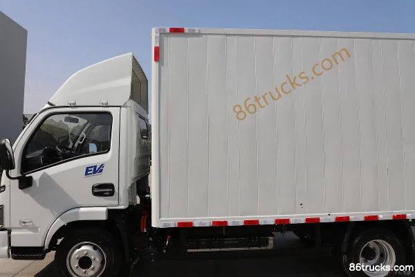 Yuejin Dana T3 3,8 m micro camion fourgon électrique pur simple cabine CATL 53,58 kWh 4X2(6 roues) Carrosserie (1) | 86Trucks