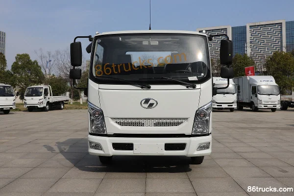 Yuejin Dana T2 4.2m single-row pure electric panel light truck, CATL 70.59kWh 4X2(6 wheels) Exterior (2) | 86Trucks