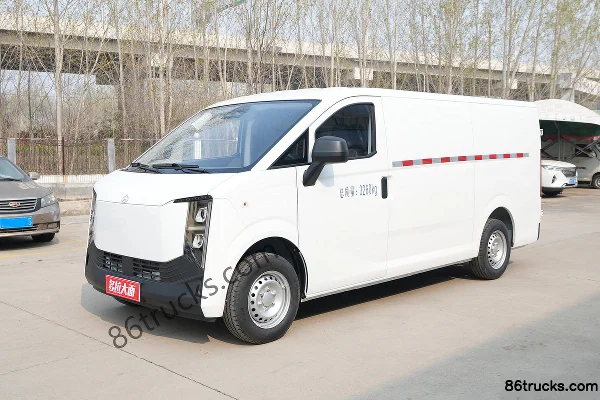 Huolala Duola Large Van 2025 Super Fast Charge Practical Edition 3-Seat Pure Electric Panel Van CATL 43.53kWh Exterior (3) | 86Trucks