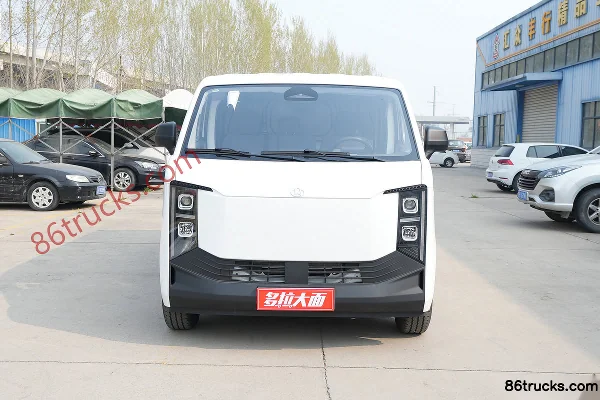Huolala Duola Large Van 2025 Super Fast Charge Practical Edition 3-Seat Pure Electric Panel Van CATL 43.53kWh Exterior (2) | 86Trucks