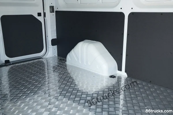 Huolala Duola Large Van 2025 Super Fast Charge Practical Edition 3-Seat Pure Electric Panel Van CATL 43.53kWh Cargo Box (3) | 86Trucks