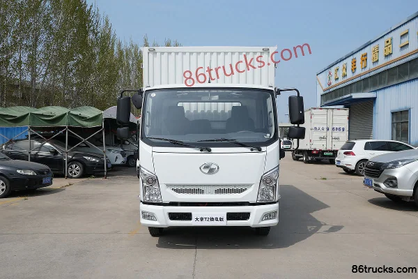 Yuejin Dana T2 Hydraulic Brake 4.17m Single Row Battery-Swap Pure Electric Box Van Light Truck CATL 81.12kWh 4X2(6 wheels) Exterior (2) | 86