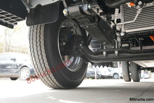 Yuejin Dana T2 Hydraulic Brake 4.17m Single Row Battery-Swap Pure Electric Box Van Light Truck CATL 81.12kWh 4X2(6 wheels) Chassis (2) | 86T