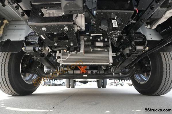 Yuejin Dana T2 Hydraulic Brake 4.17m Single Row Battery-Swap Pure Electric Box Van Light Truck CATL 81.12kWh 4X2(6 wheels) Chassis (1) | 86T